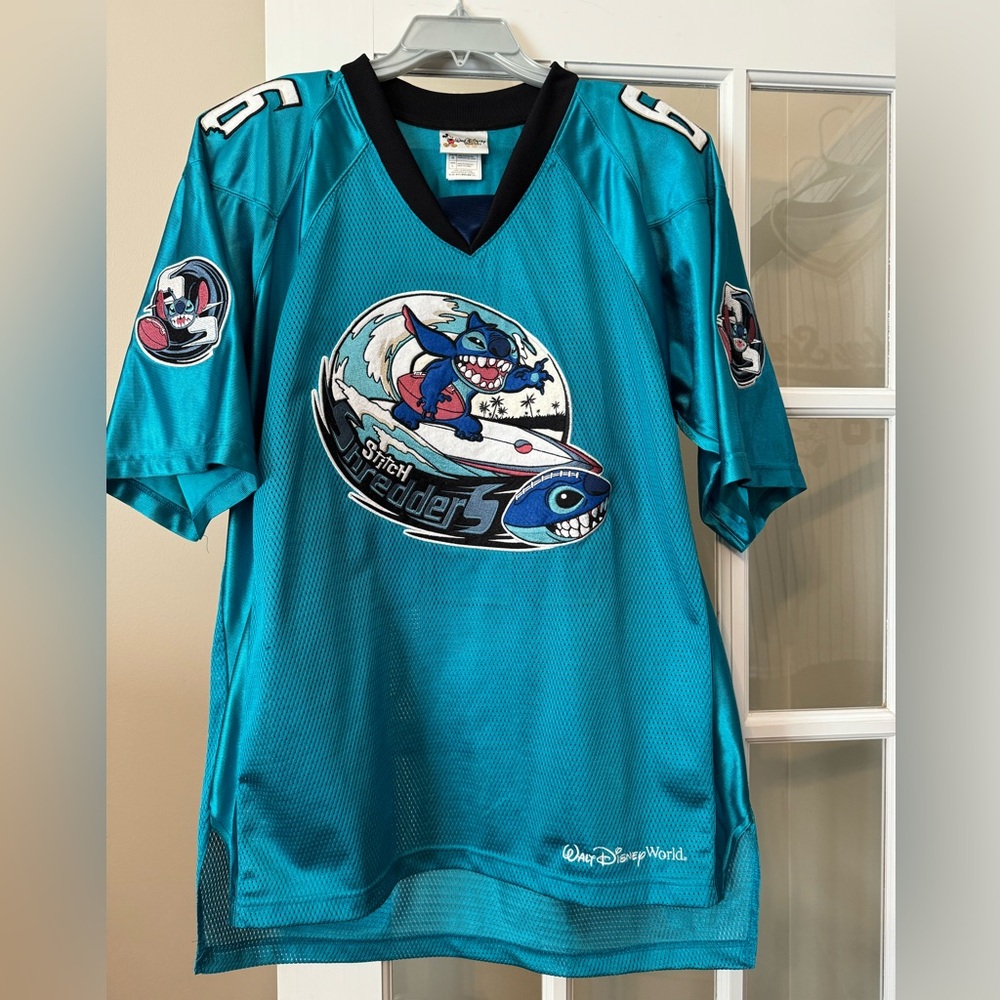Disney Lilo & Stitch Experiment 626 Shredders Football Jersey Adult L